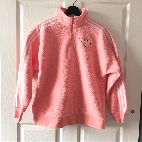 NWT Adidas Valentine's Day pullover Sweater GK7169 - Picture 2 of 8